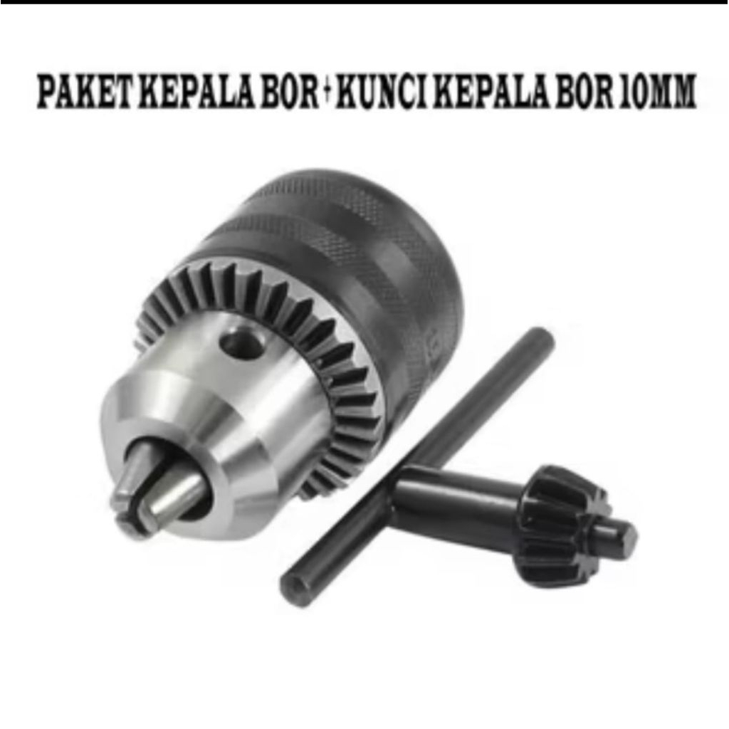 KEPALA BOR 10mm kepala kunci bor 10mm