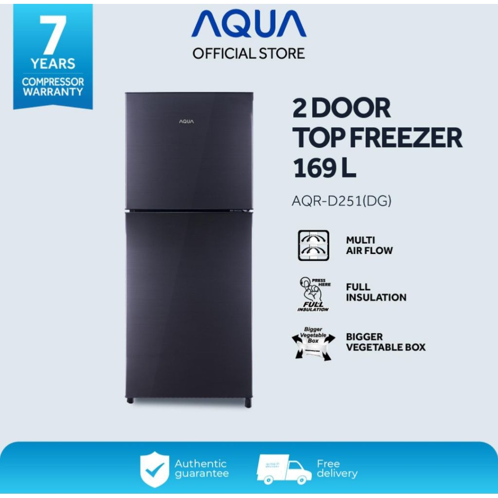 KULKAS AQUA 2 PINTU AQR-D251 KULKAS AQUA 2PINTU AQRD251 KULKAS 2 PINTU AQUA KULKAS 2PINTU AQUA AQRD2