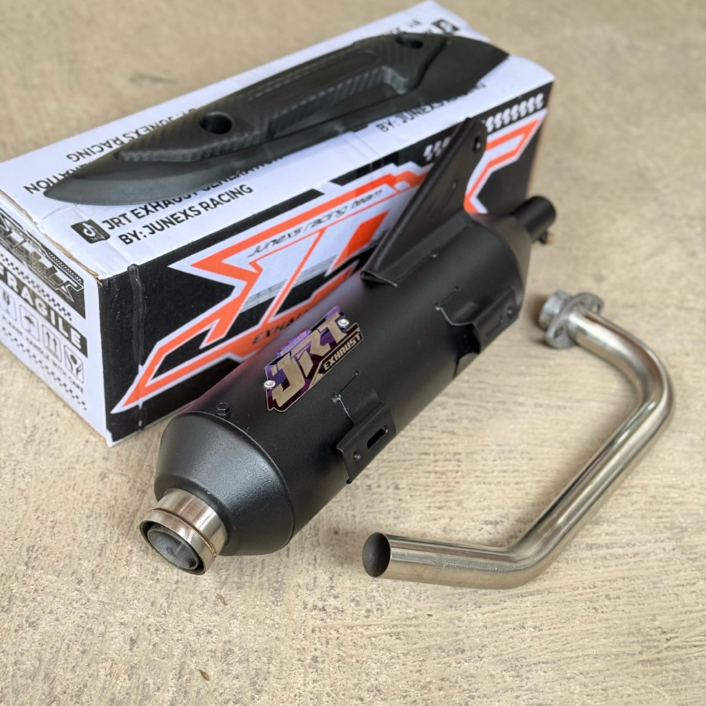 knalpot standar racing original JRT EXHAUST untuk nmax aerox pcx mio sporty click zoomer beat mio gr