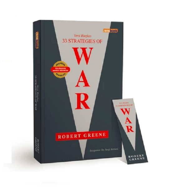 Buku Terjemahan Self Improvement Versi Ringkas 33 Strategies of War - Robert Greene - Renebook