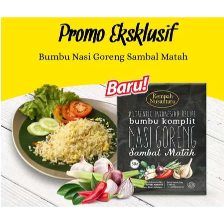Bumbu Nasi Goreng Sambal Matah Seriboe Rempah Nusantara