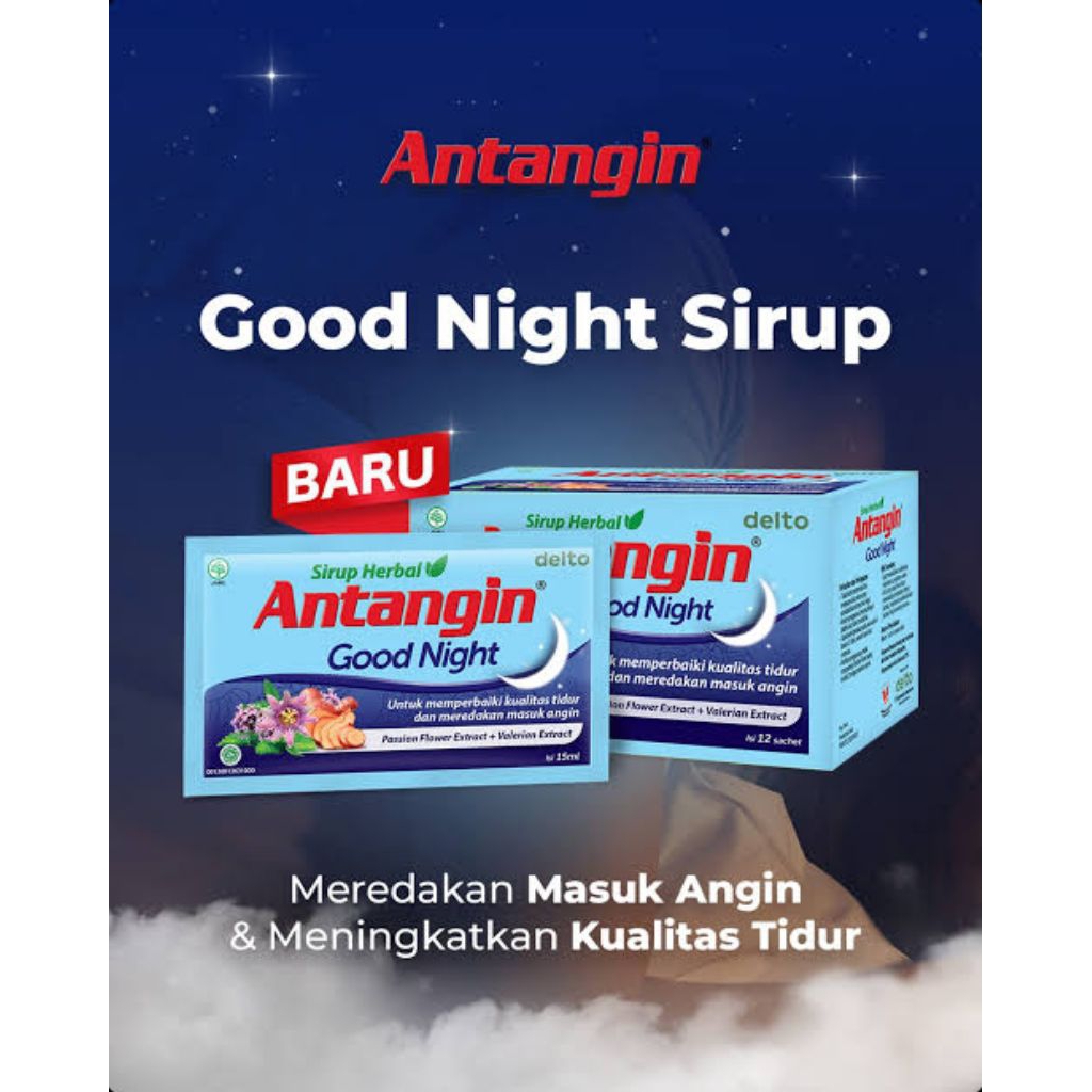 Antngin Good Night Sirup D5 Cair 15ml @5 Sachet