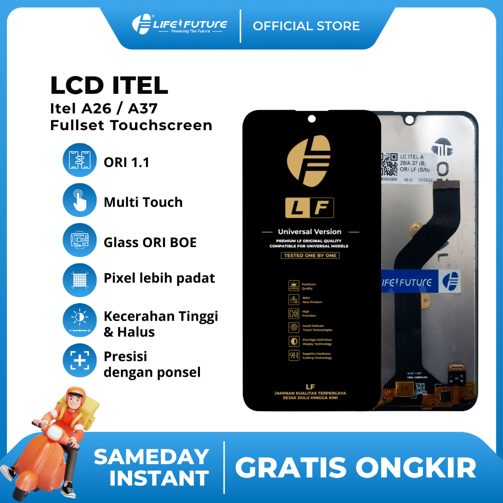 LF - LCD Itel A26 / A37 Fullset Touchscreen
