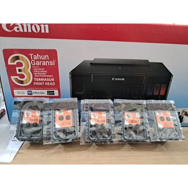 Cartridge Canon BH-7 Hitam CH-7  Warna Lost Pack untuk Printer Canon G1010 G2010 G1000 G2000 G3010 G