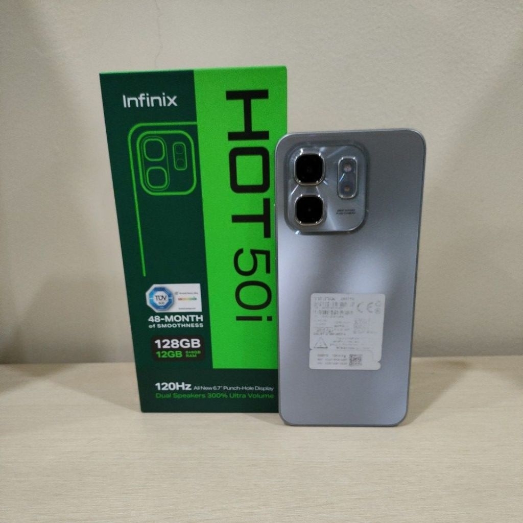 Handphone Infinix Hot 50i Ram 6 128GB