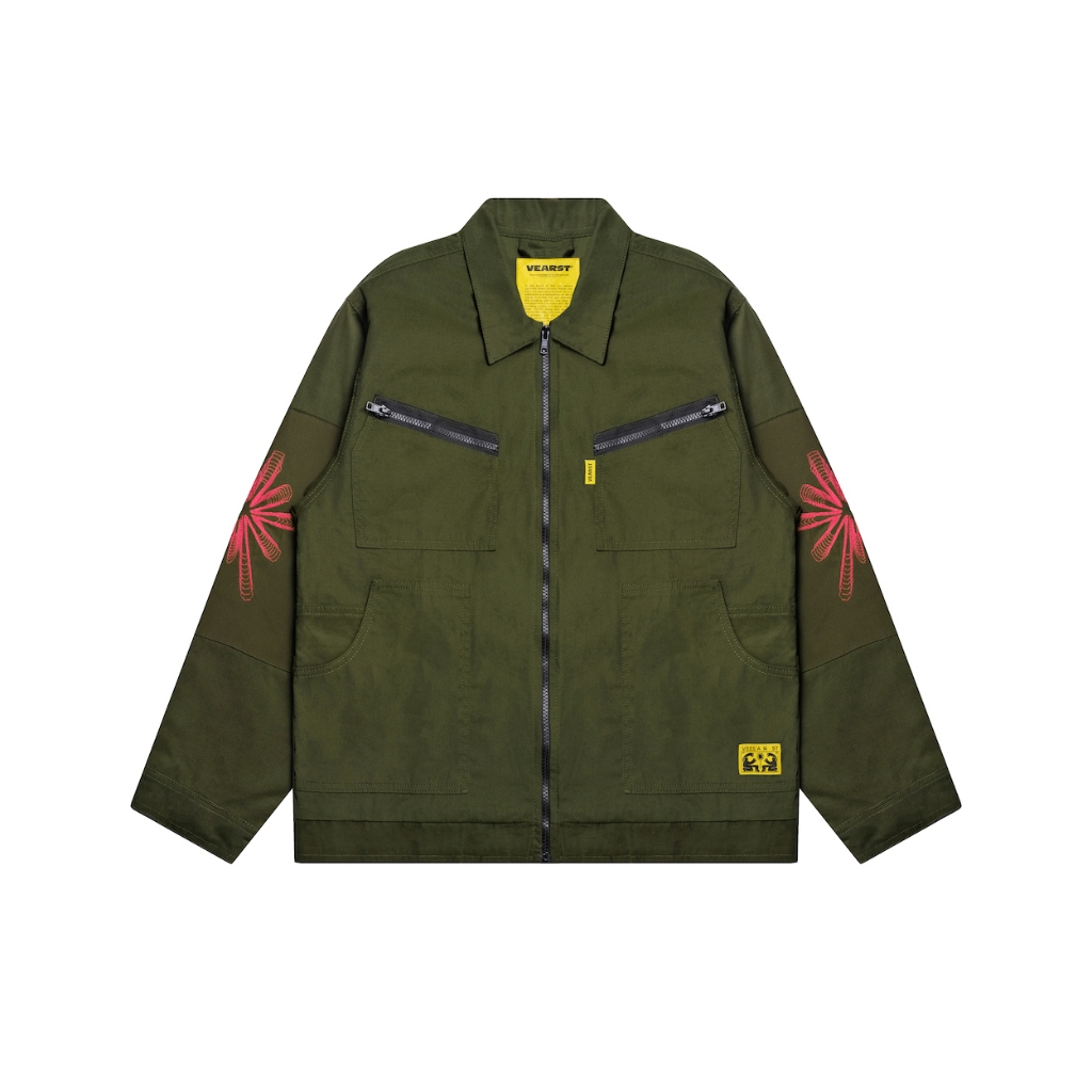 Vearst Work Jacket Grotter Olive