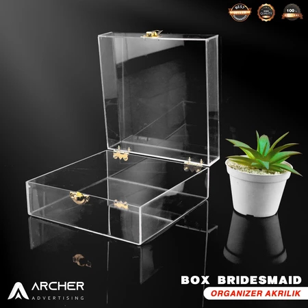 BRIDESMAID BOX AKRILIK BOX SESERAHAN AKRILIK