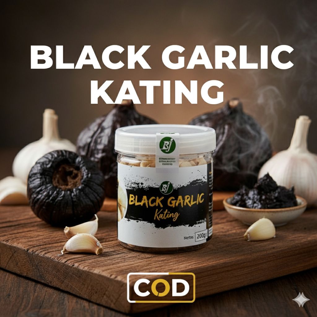 BLACK GARLIC KATING 200 GRAM | Bawang Kating