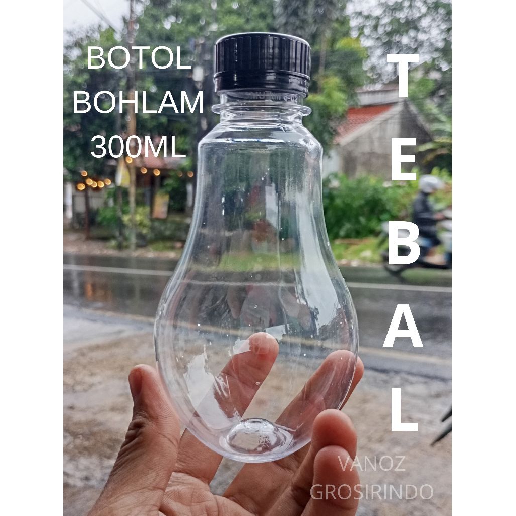 BOTOL 300ML / BOTOL BOHLAM 300ML / BOTOL PLASTIK 30ML