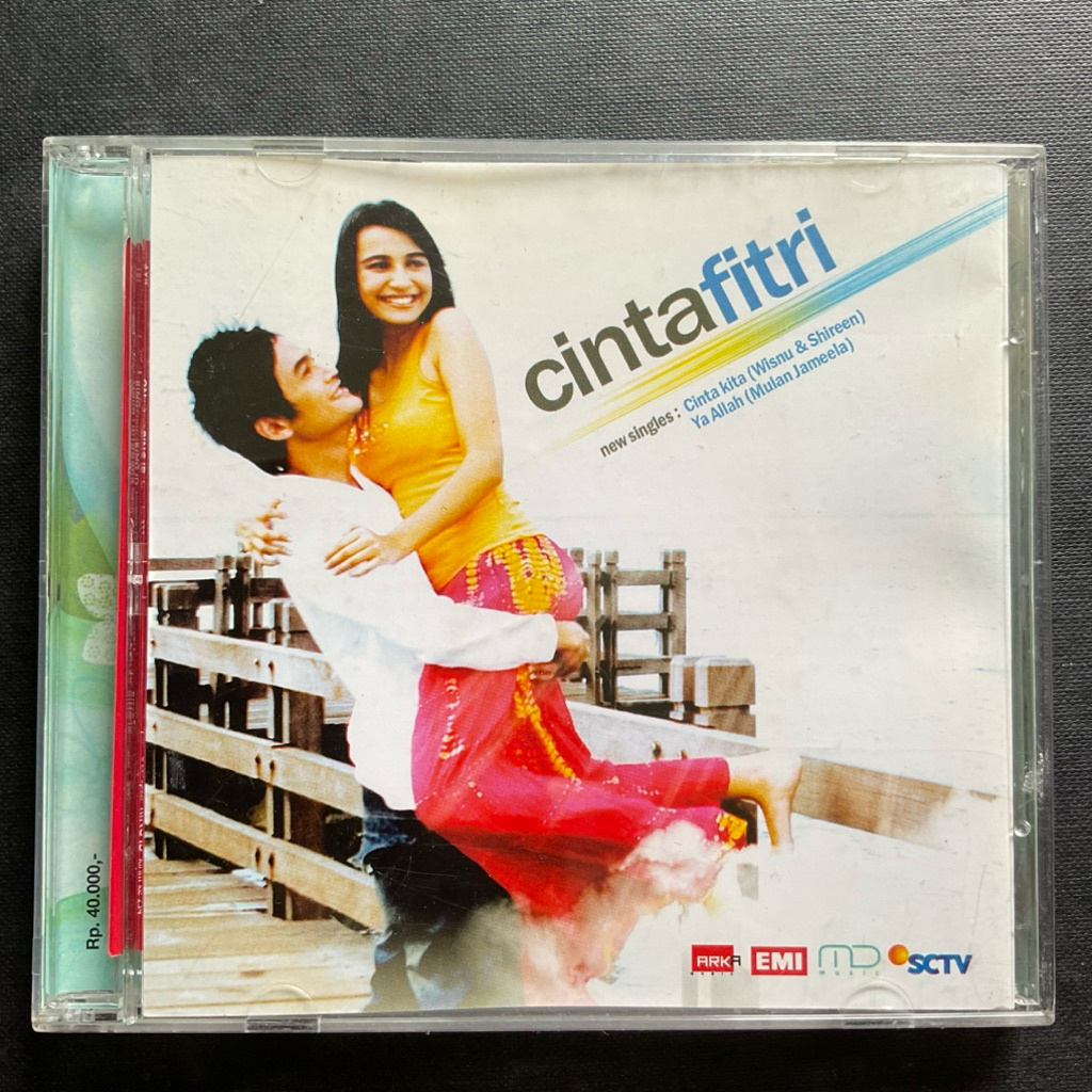 CD Cinta Fitri ( Dewa 19, Mulan Jameela, Andra and The Backbone, Ada Band, Five Minutes, dll)