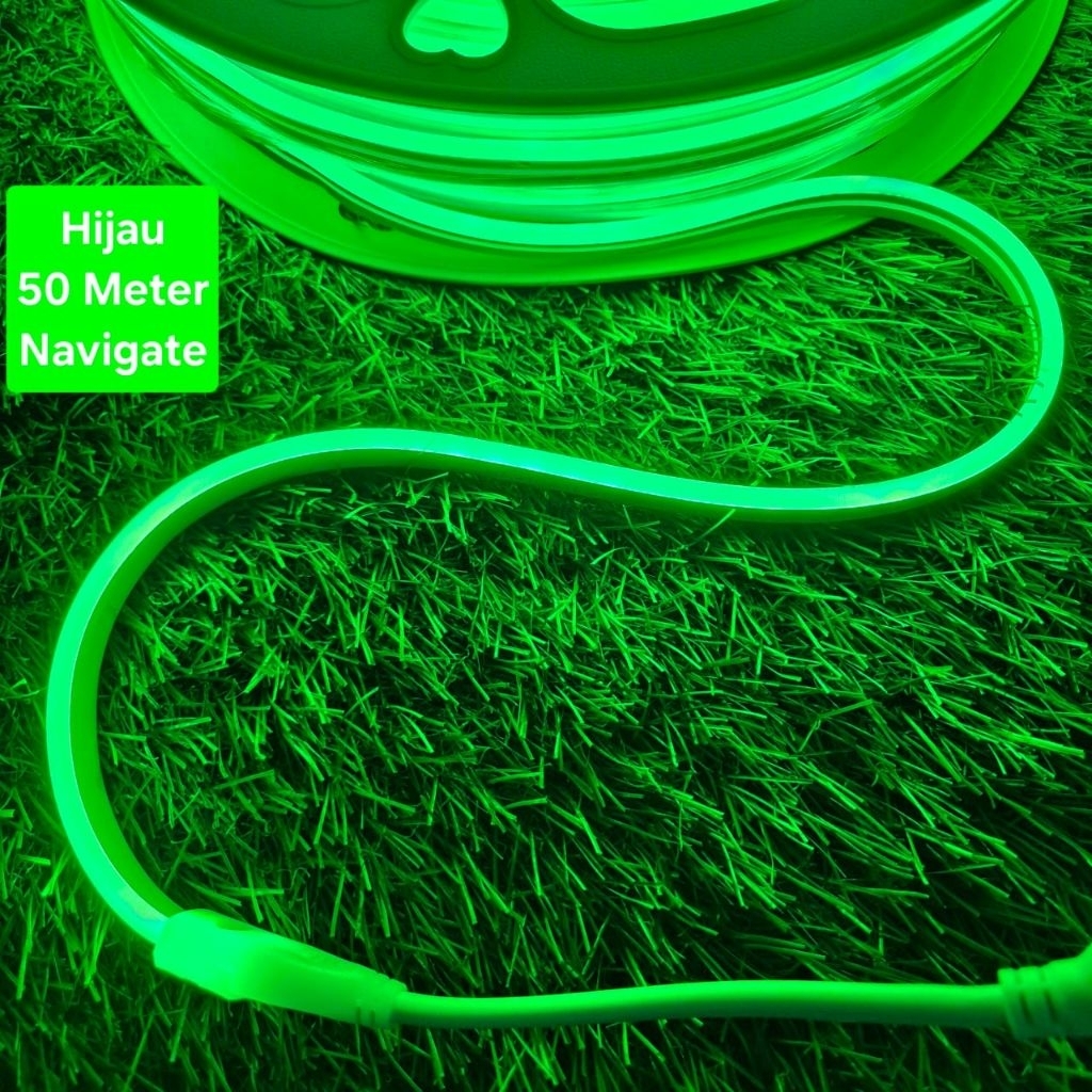 Lampu Led Neon Flex 220v / Neon fleksibel 1 Meter 120Led Navigate