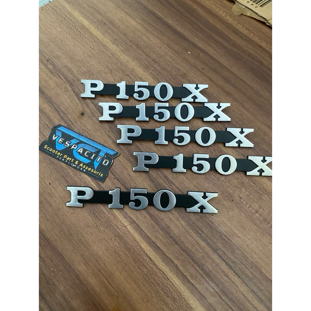 emblem vespa PX 150 import detail original