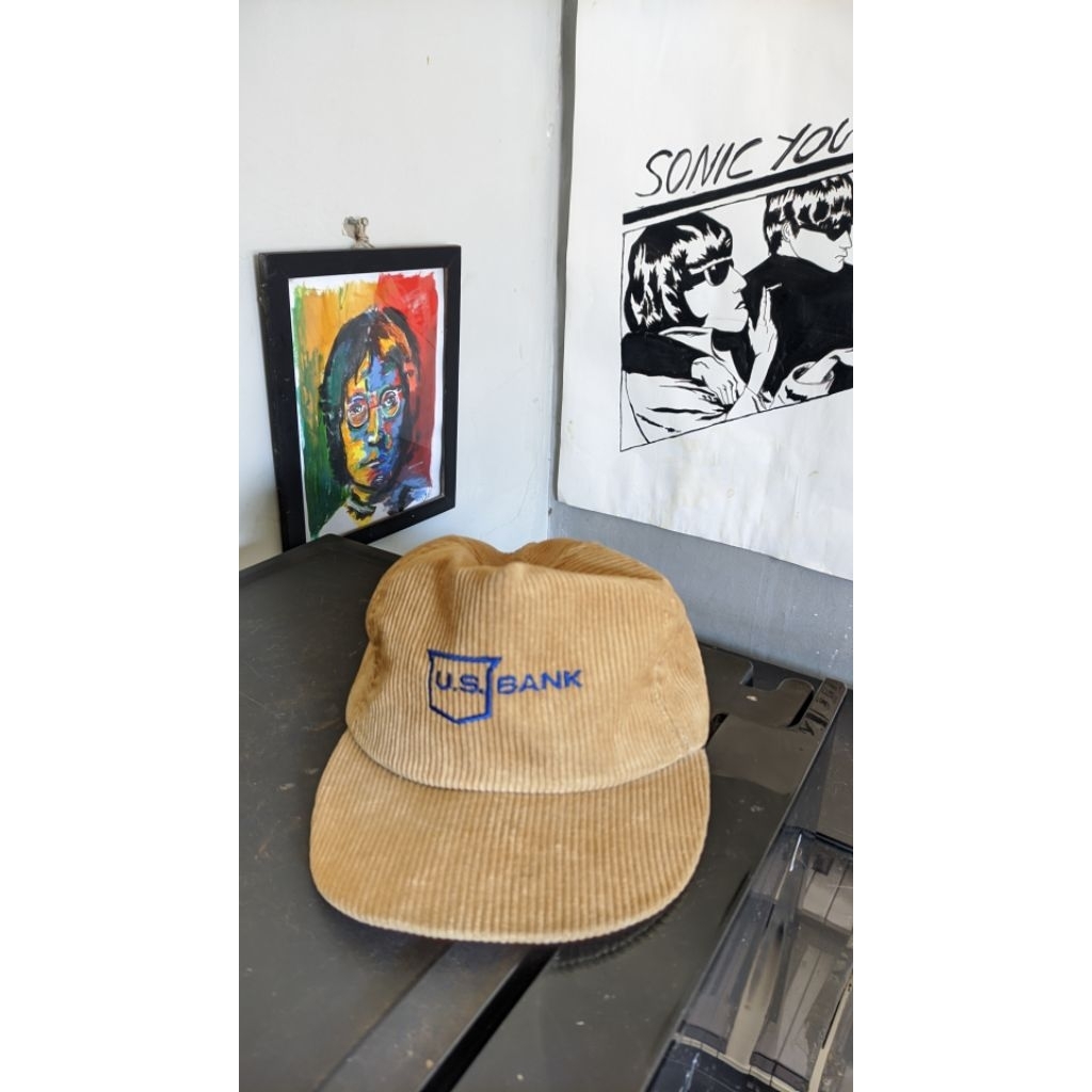 topi vintage Corduroy