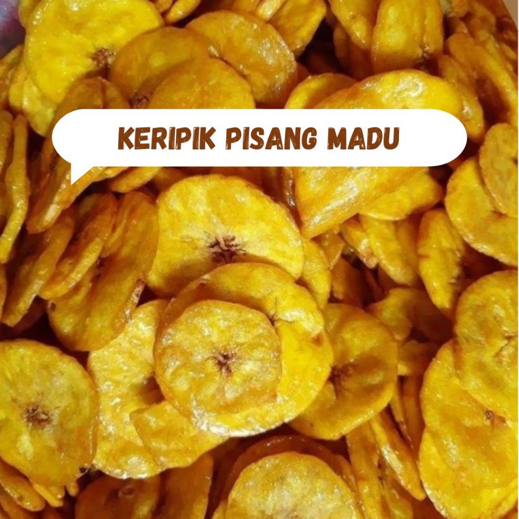 SNACK KILOAN KERIPIK PISANG MADU RENYAH  | SNACK MURAH ENAK MAKASSAR
