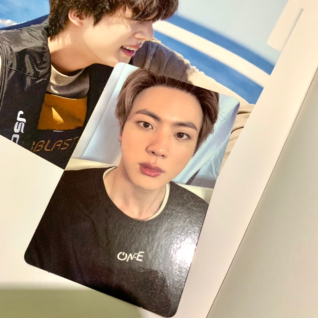 photocard jin seokjin official mots one bluray