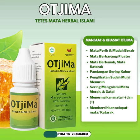 OTJIMA Original Gurah Mata Herbal BPOM Bantu Bersihkan Mata Merah Buram Aman
