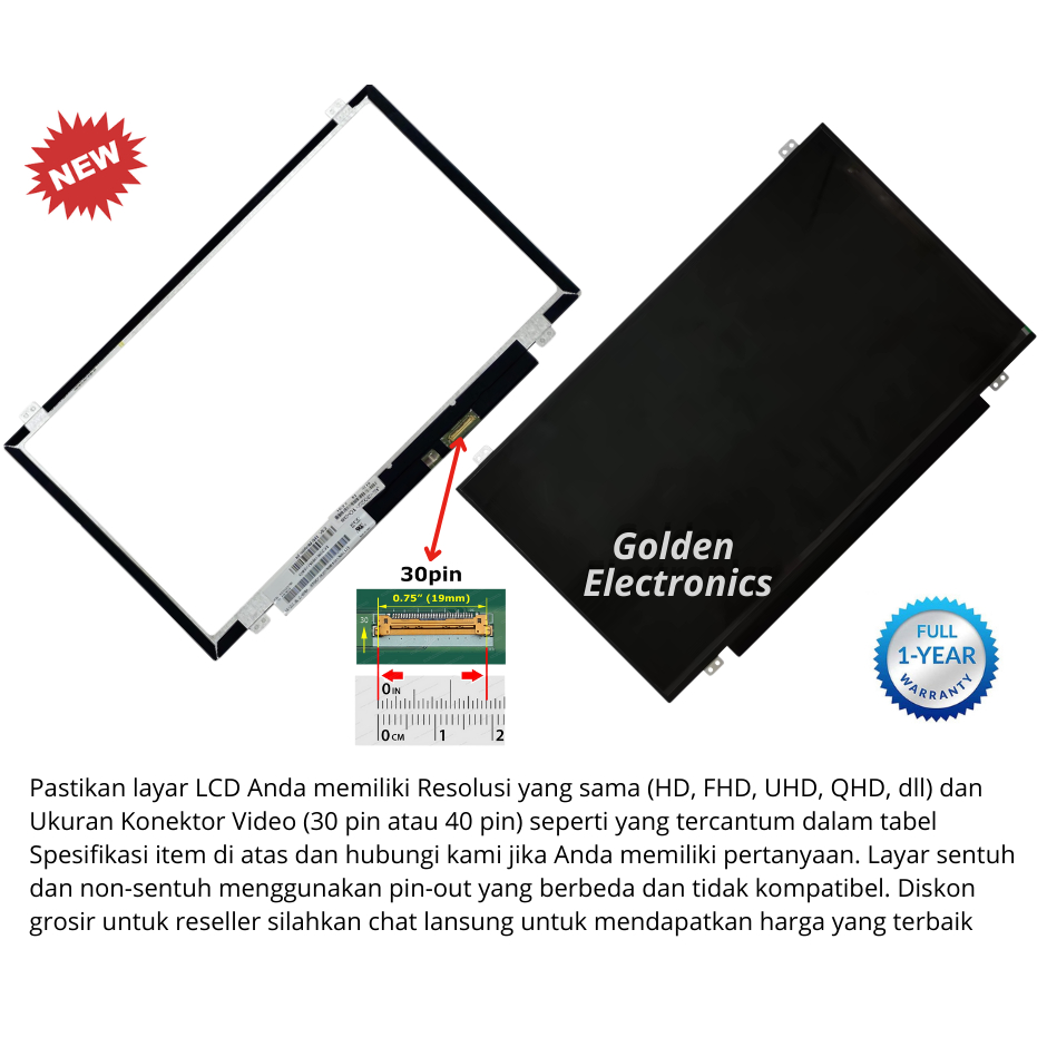 LCD Asus X453S, LCD Asus X453, LCD Laptop Asus X453, LCD Laptop Asus X453S new original
