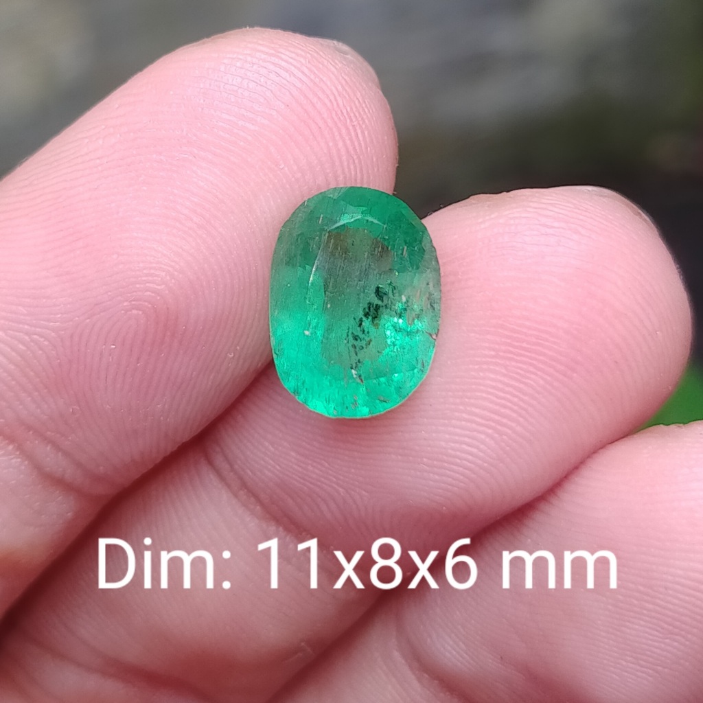 BATU ZAMRUD COLUMBIA SINTETIS WARNA BAGUS SEPERTI ASLI ALAM cek batu lainnya yaman api wulung opal b
