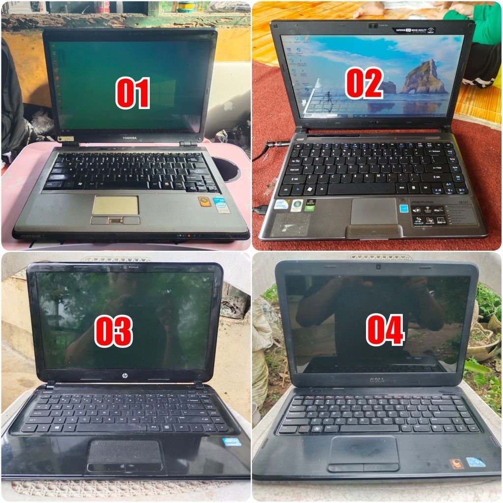 Slim Notebook Acer Aspire 3810T core 2 U3500 Body Slim HP Pavilion TS SleekBook 14 Core i3 Dell Insp