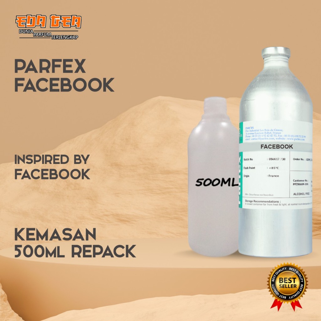 bibit parfum murni FACEBOOK PARFEX 500ML