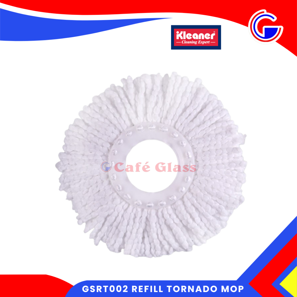 REFILL MOP MICROFIBER | REFILL SPIN MOP KLEANER | GSRT009 REFILL SINGLE SPIN MOP | KAIN PEL BULAT