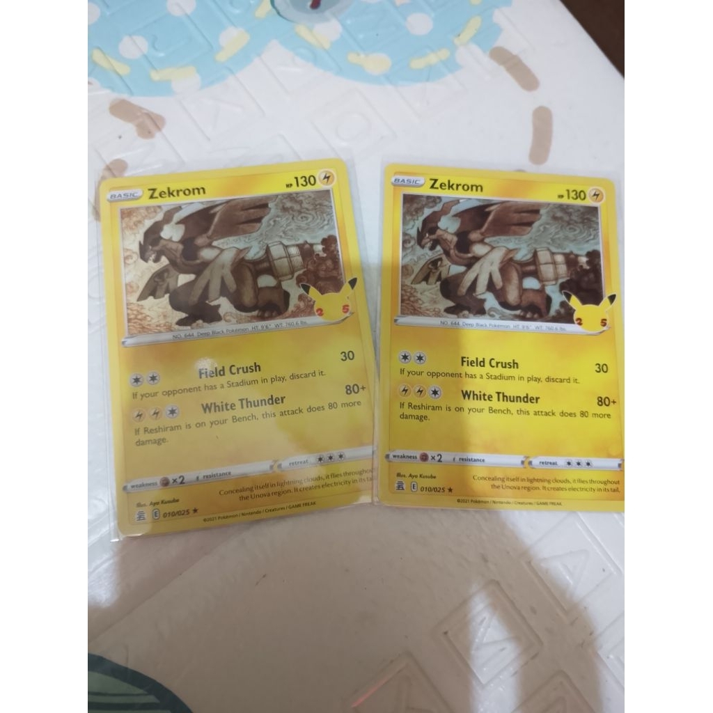 Pokemon TCG Zekrom 25th en
