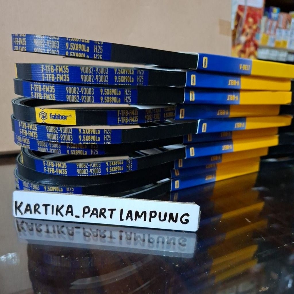 Van Belt/V Belt ALT Alternator Cas Toyota Kijang 7K/Kijang Grand 1.8L Tahun 1997-2000/Kijang Kapsul 