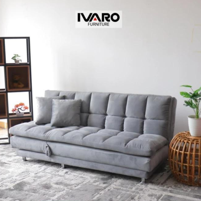 Sofa Bed / Sofa Minimalis / Sofabed / Sofa Ruang Tamu Erina Ivaro - Sofa bed ivaro