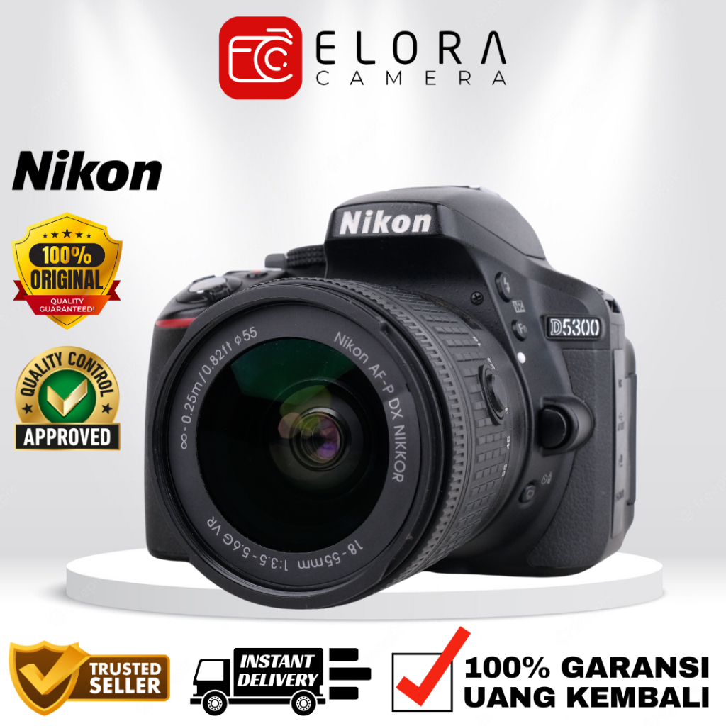 Nikon D5300 Kit 18-55mm / Kamera DSLR Nikon D5300 Kit 18-55 mm / Nikon D 5300 Kit