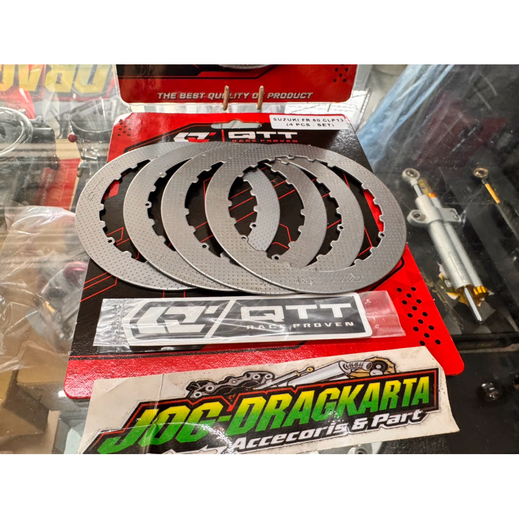 PLAT KOPLING PLAT GESEK FR 80 QTT RACING MODIF KOPLING JUPITER VEGA F1ZR BESI IRON TOTOL