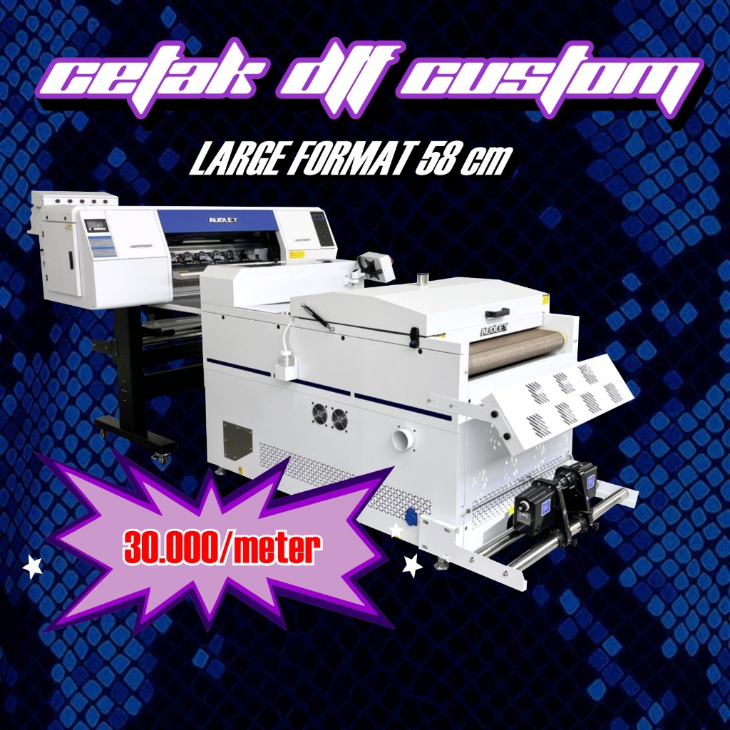 CETAK DTF METERAN | LEBAR 58 cm