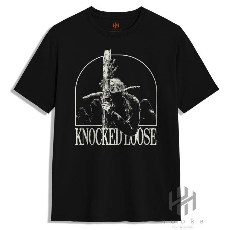 Kaos Knocked Loose HOOKA Distro Premium Kaos Band HARDCORE PUNK Knocked Loose You