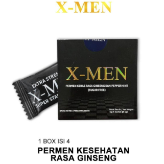 X-MEN Permen Herbal Mint Segar