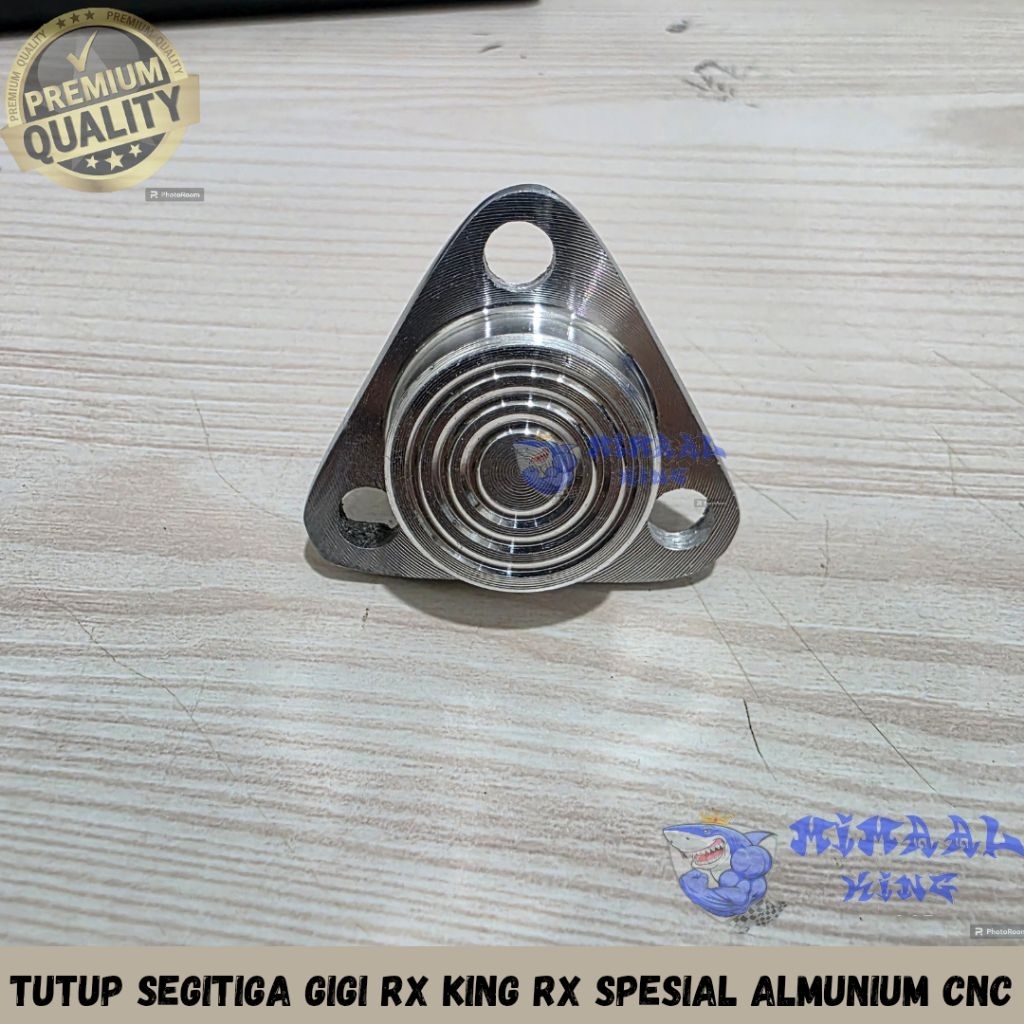 tutup segitiga netral gigi rx king rx spesial almunium CNC