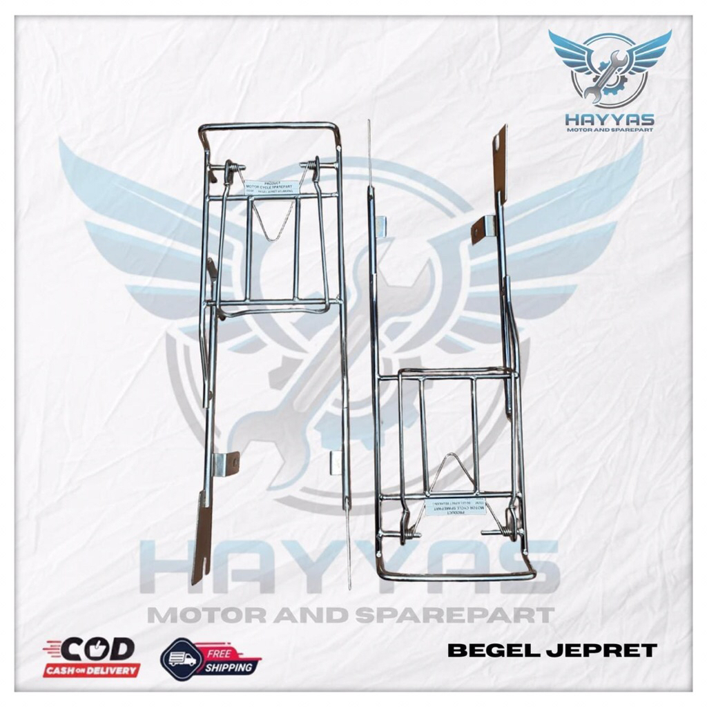 Rak Jepit Belakang C70 Rak Belakang Lurus Jepret C70 Begel Jepret Belakang C70