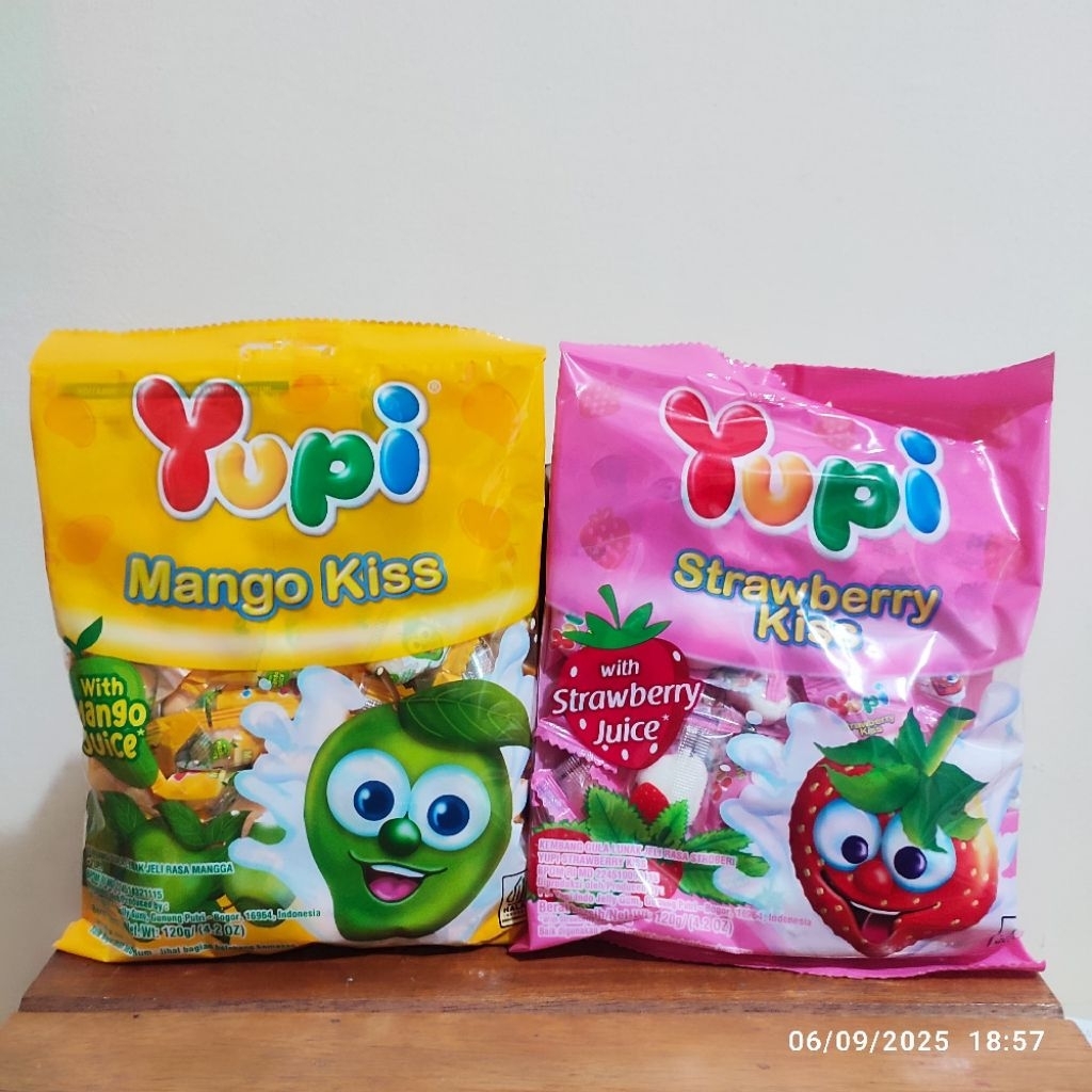 Permen Yupi Kiss Kemasan Pack