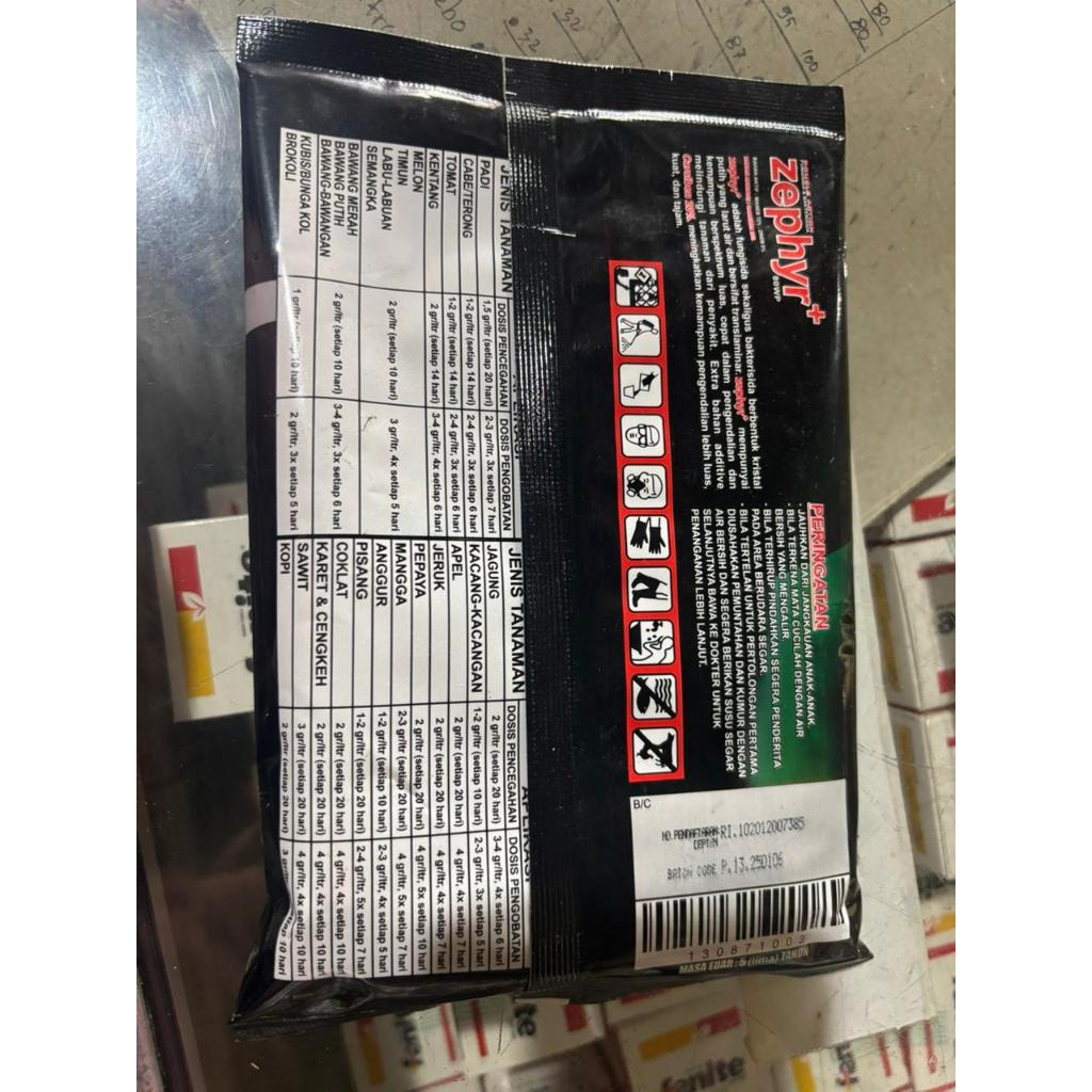 ZEPHYR 80WP fungisida dan bakterisida zepir zhepyr