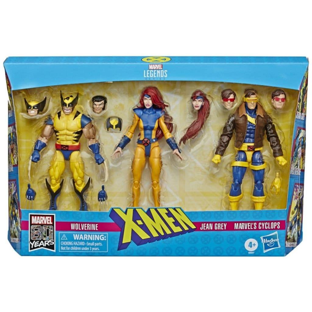 [Hasbro] Marvel Legends 3-Pack Wolverine, Jean Grey, Cyclops