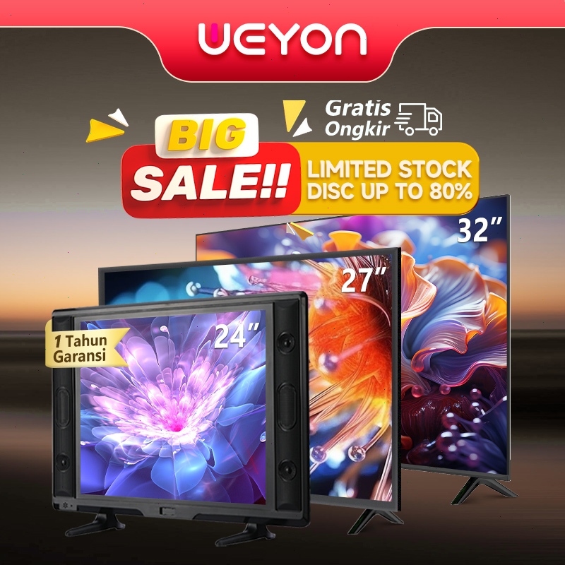 Weyon TV Android 32 inch Google TV-Digital TV LED 24/25/30inch-Televisi LED Garansi 1 Tahun