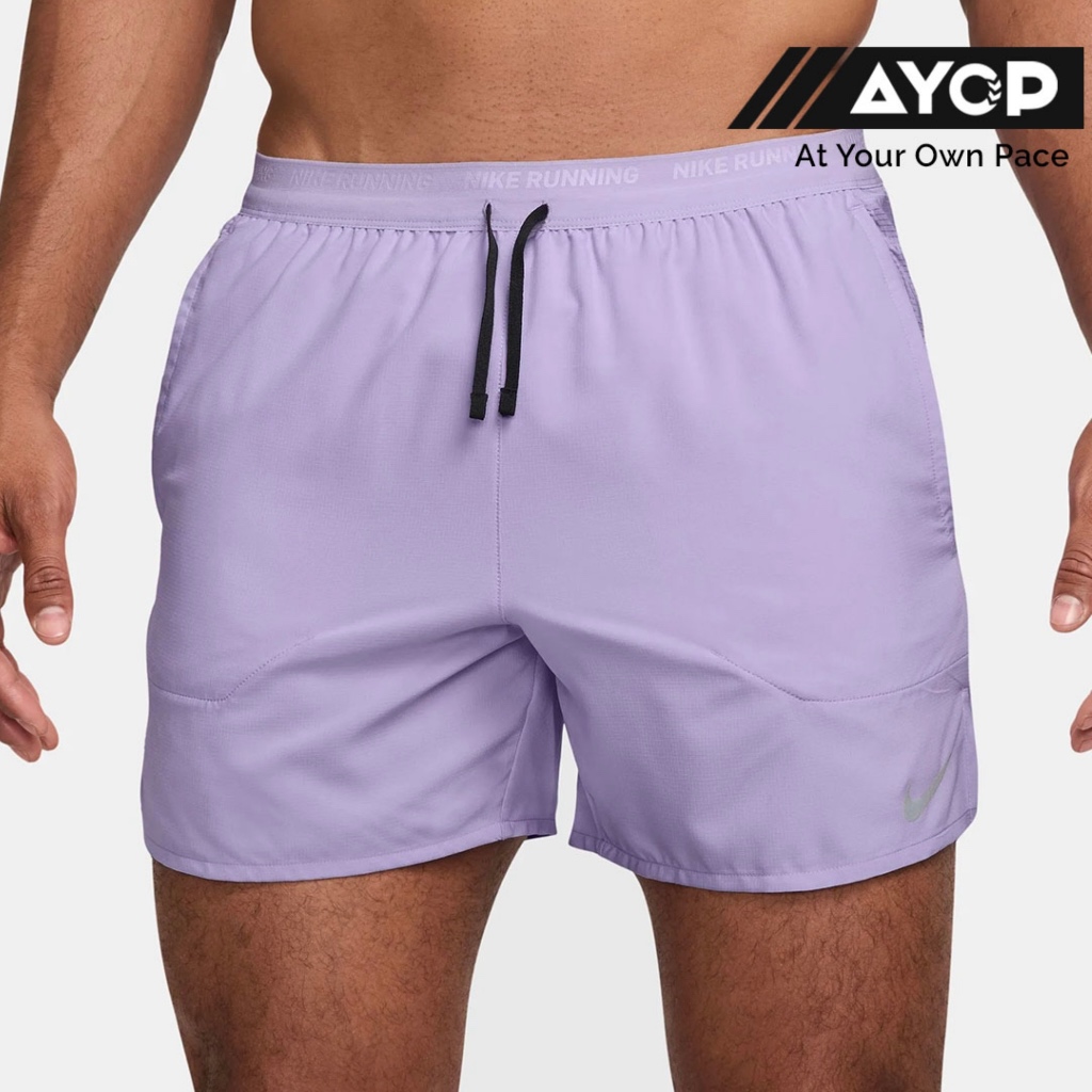 Nike Dri-FIT Stride 5-inch Brief-lined Men’s Running Shorts - Hydrangeas