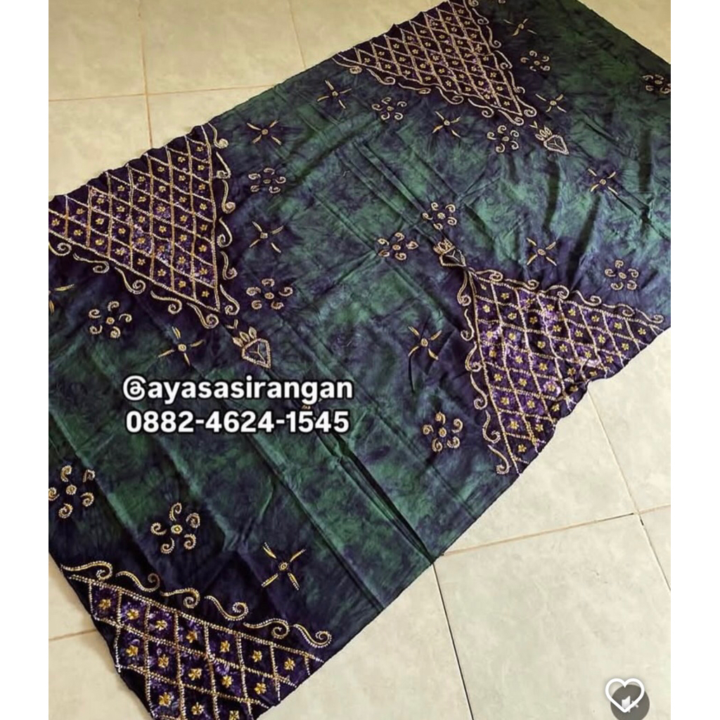 kain sasirangan bordir