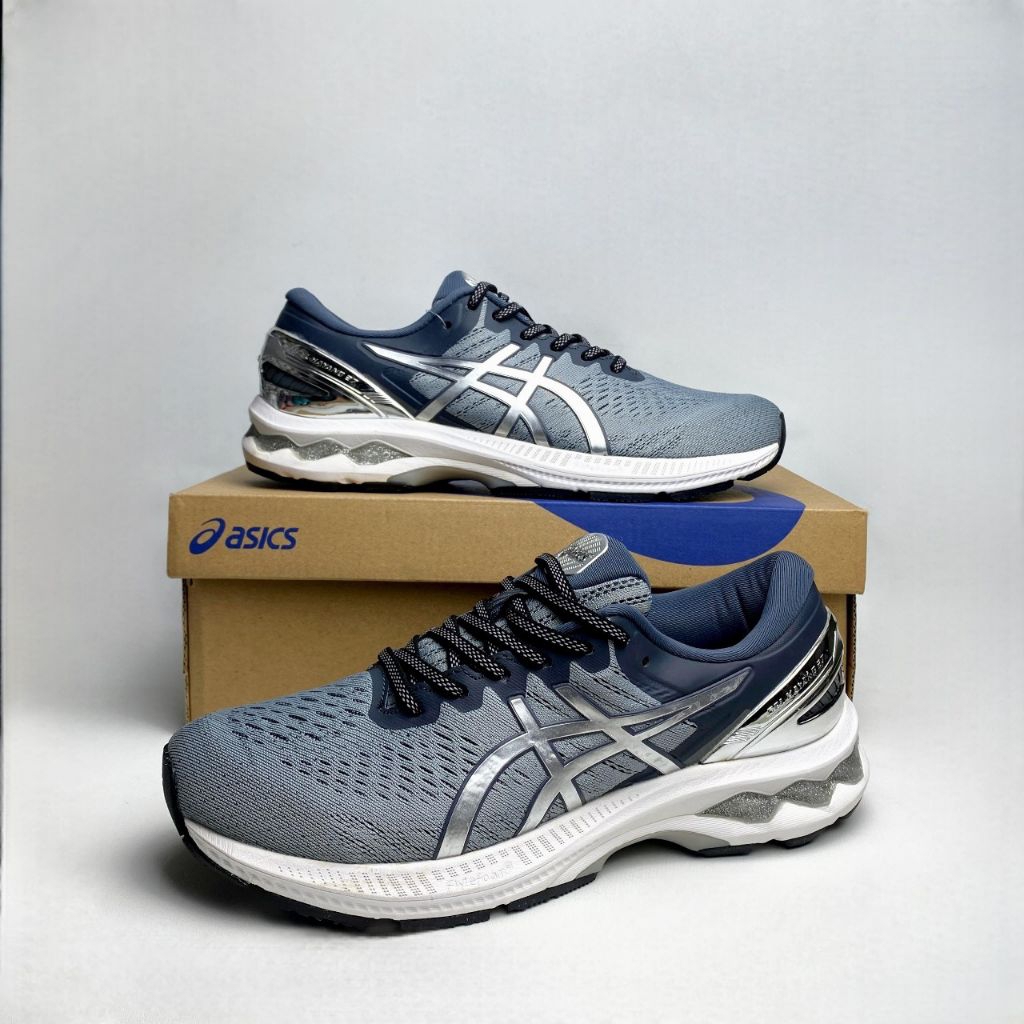 COD SEPATU ASICS GEL-KAYANO 27 SILVER