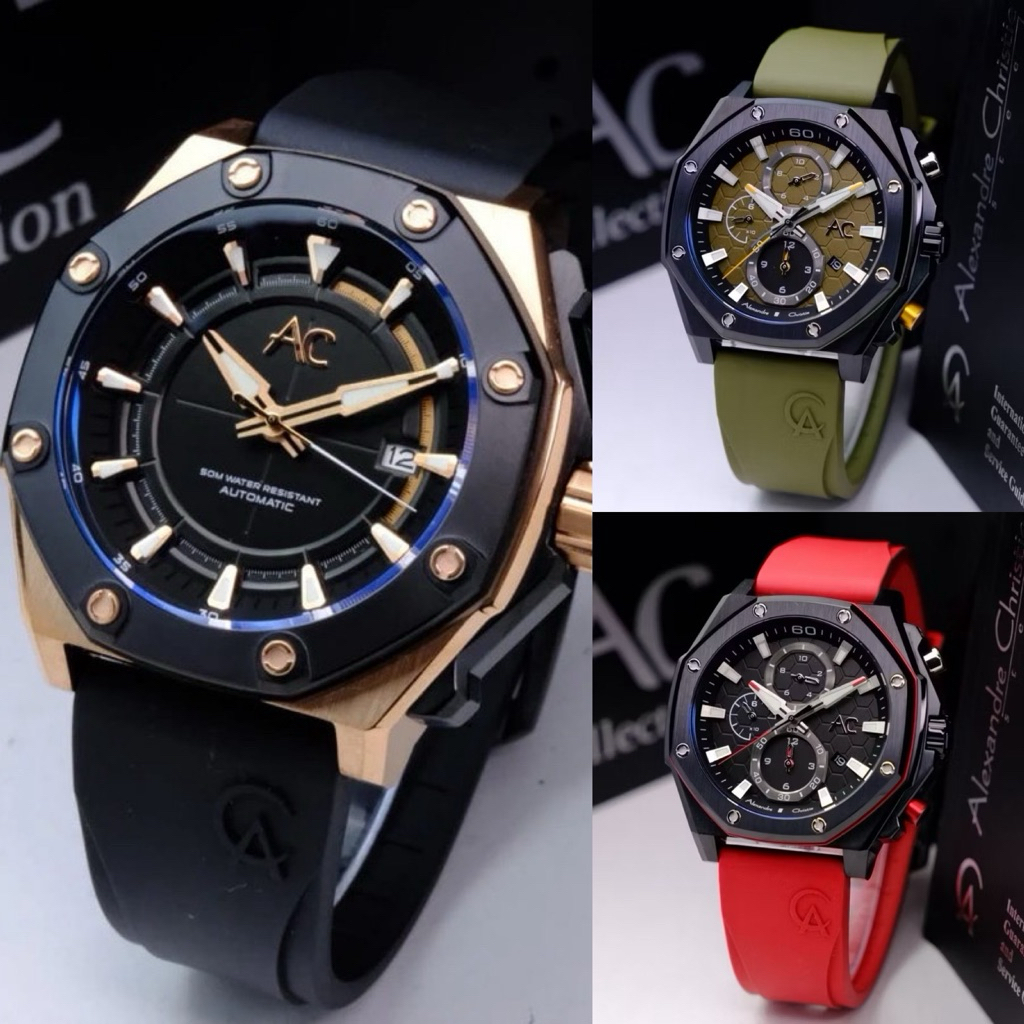 Jam Tangan Pria Alexandre Christie Collection 9601 AC9601 (ORIGINAL)