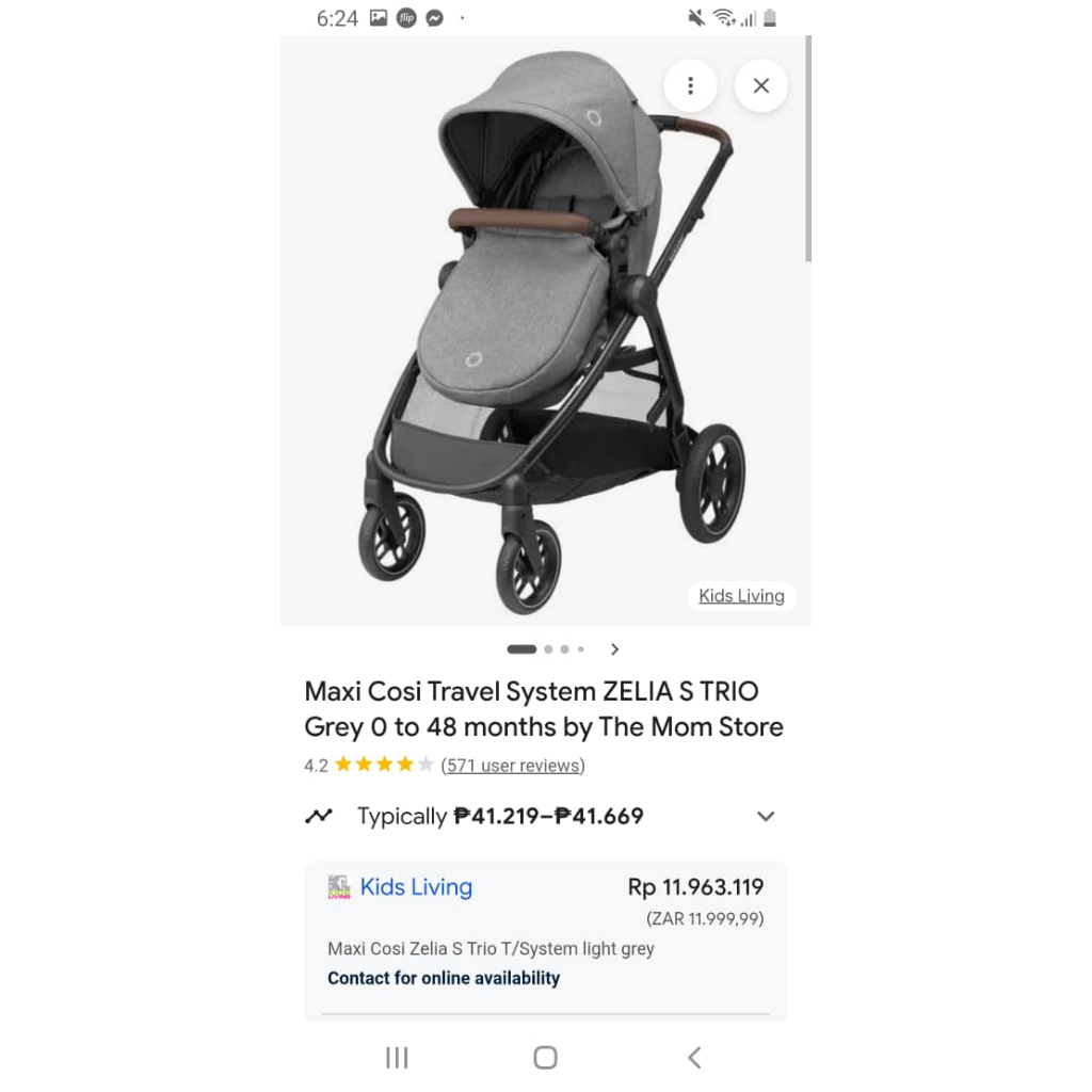 stroller bayi maxi cosi maxi-cosi zelia premium