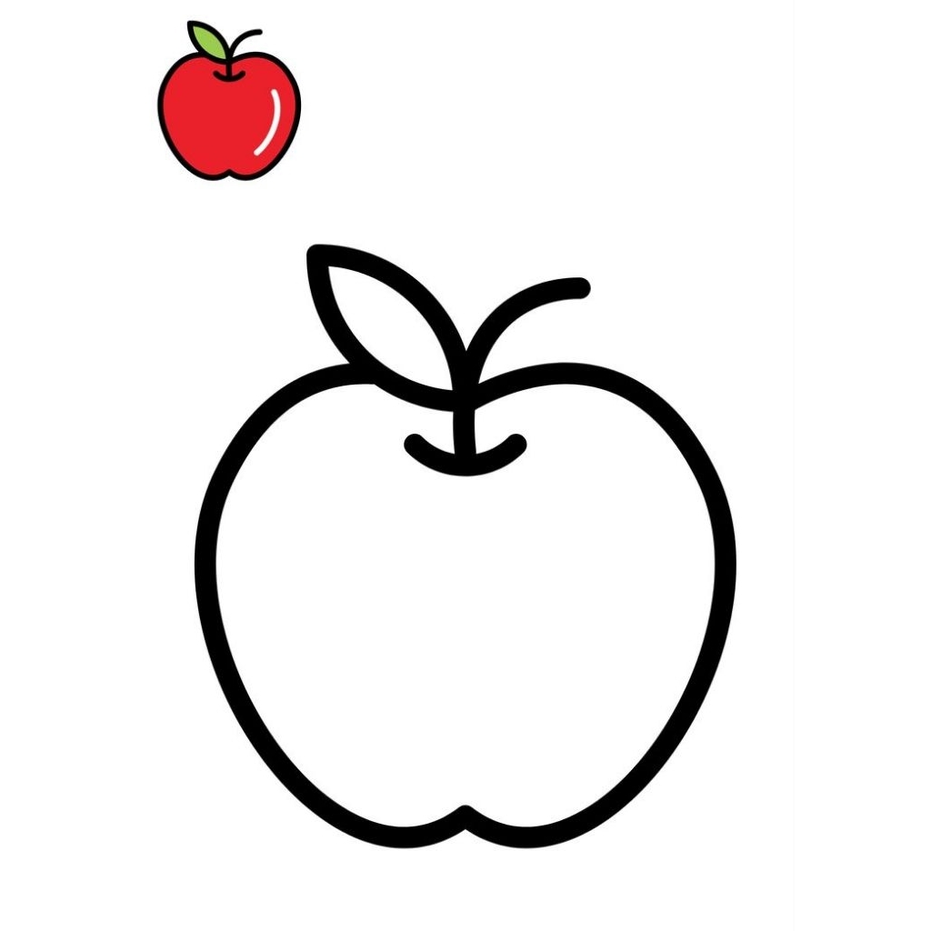 25 LEMBAR KERTAS KARAKTER GAMBAR BUAH BUAHAN UNTUK LATIHAN MEWARNAI ANAK KERTAS MEWARNAI ANAK KERTAS