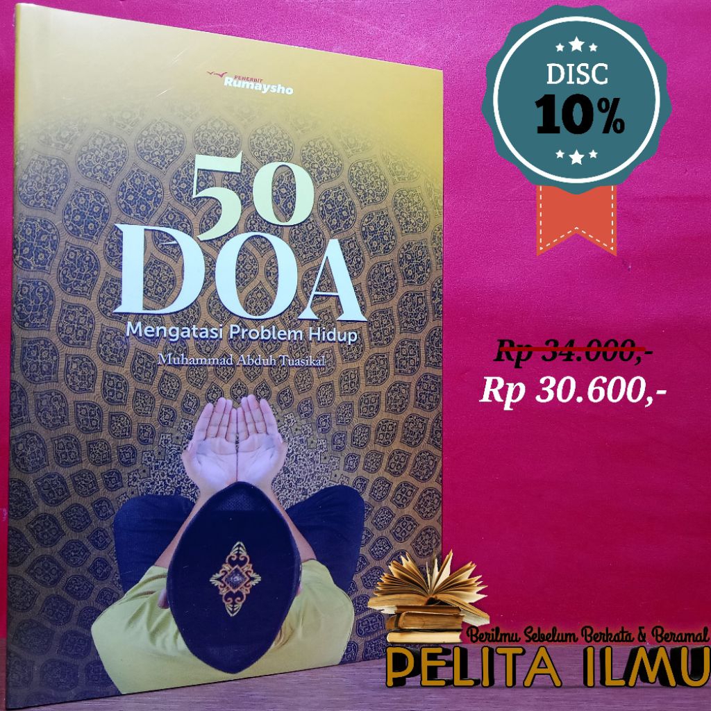 Buku 50 Doa Mengatasi Problem Hidup