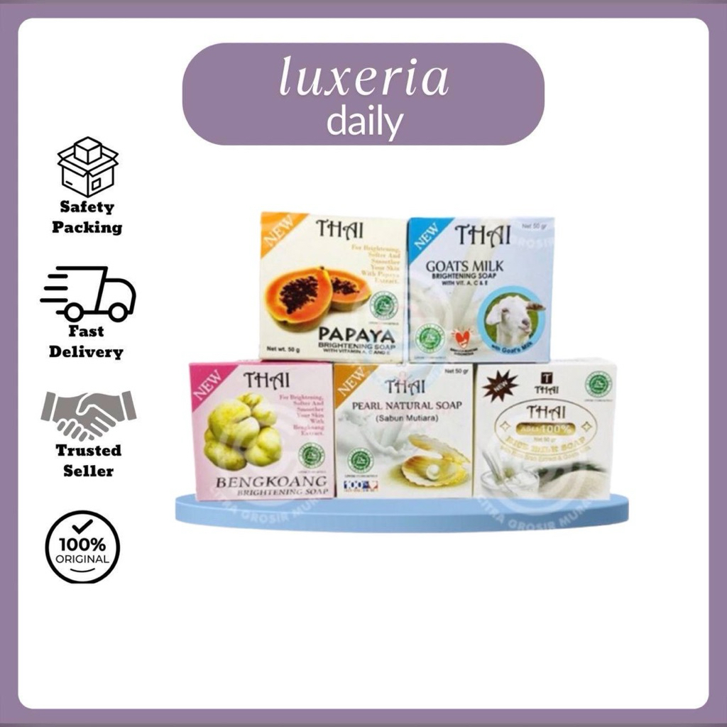 Soap Thai Rice Milk Soap | Brightening Soap