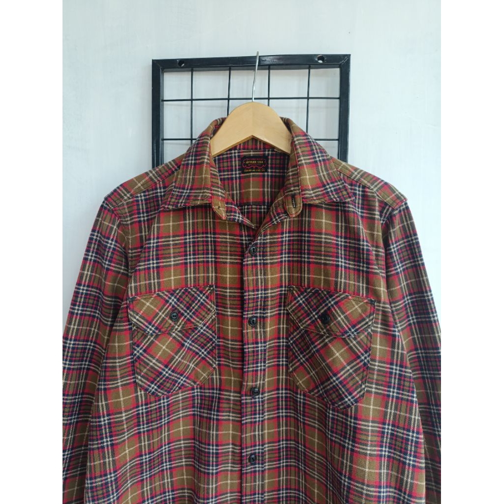 Avirex heavy weight flannel