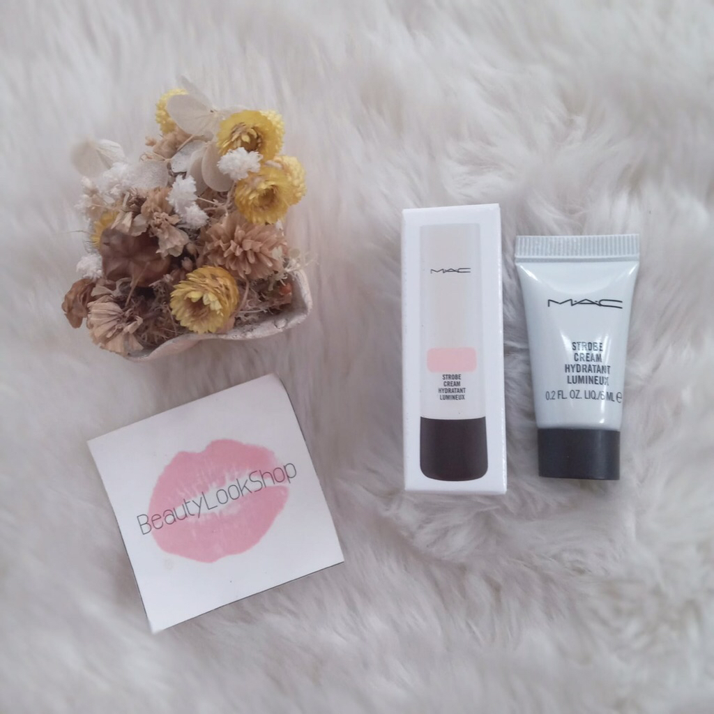 Mac Cosmetics Strobe Cream Illuminating Moisturizer + Liquid Highlighter mini size