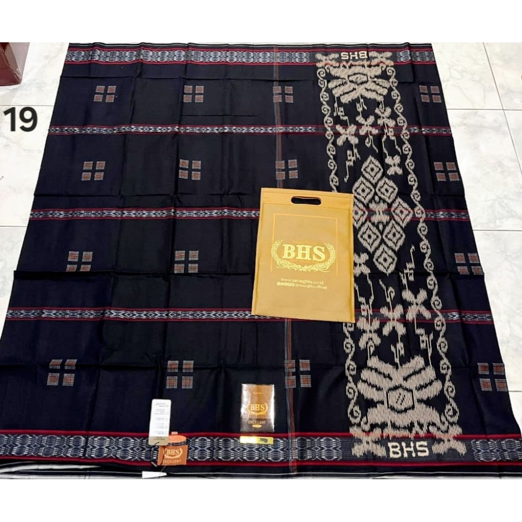 SARUNG BHS EXCELLENT SONGKET MIX BRONZE ORI